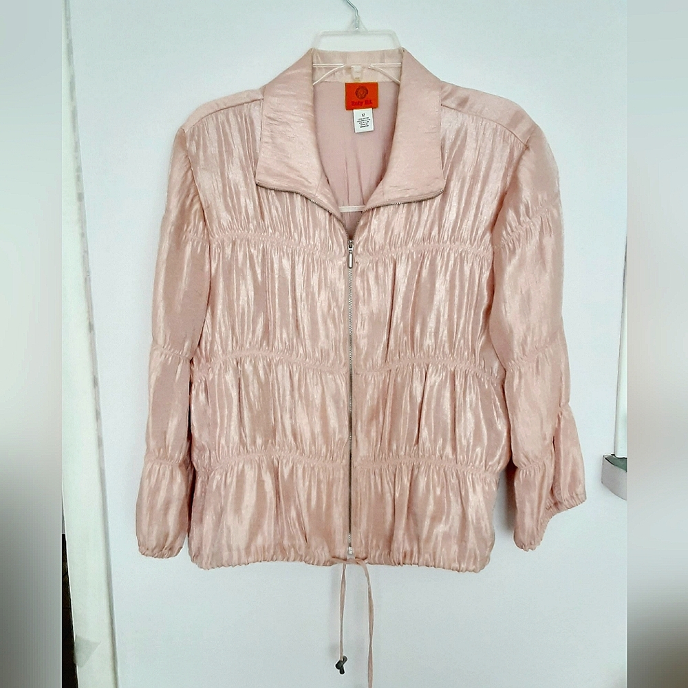 Ruby Rd Glossy Pink Jacket